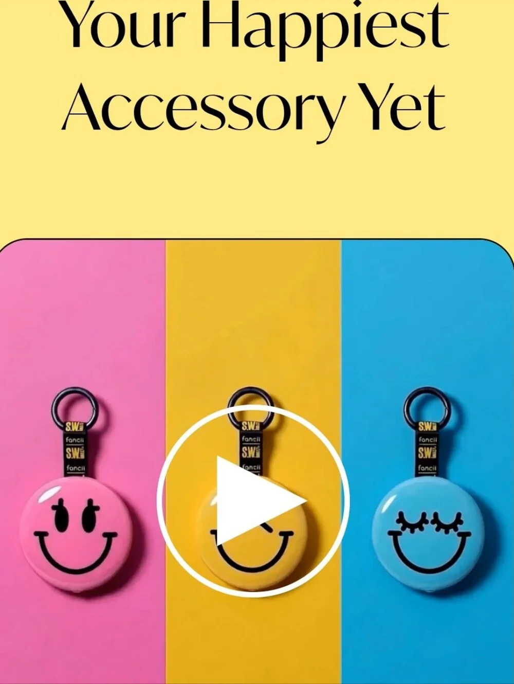 Fancii smiley bag